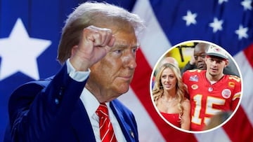 El candidato presidencial Donald Trump ha agradecido a Brittany, la esposa de Patrick Mahomes, por defenderlo “tan firmemente”.