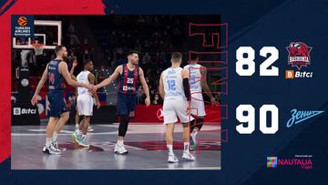 El Baskonia no acaba el trabajo y acaba otra vez derrotado