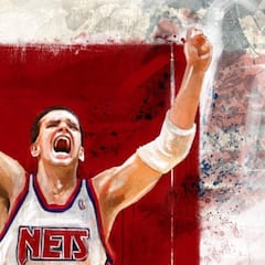 Los Nets homenajean a Petrovic, el 'Mozart del baloncesto'