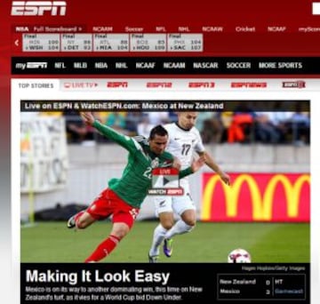 Portadas de la prensa extranjera