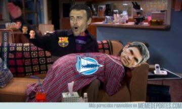 Los mejores memes del 0-6 del Barcelona al Alavés