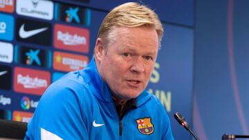 Koeman: "No veo favorito claro para este Clásico"