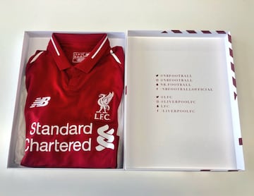 New Liverpool 2018/19 home kit