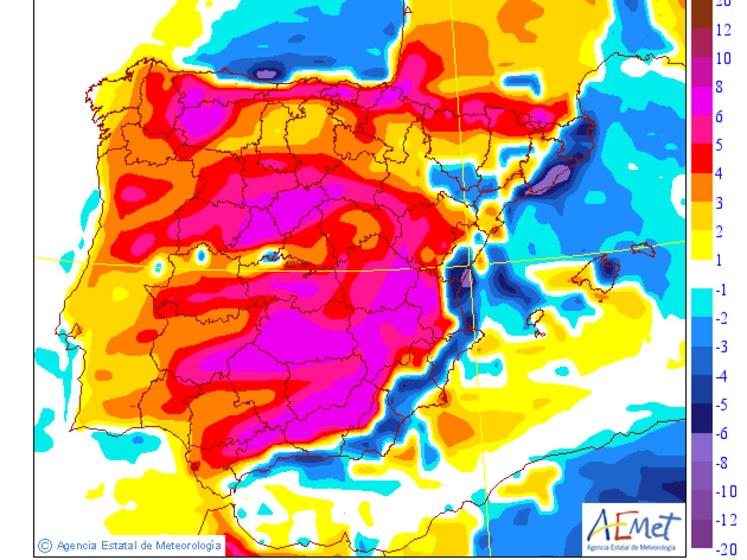 La AEMET advierte de este cambió drástico en las temperaturas 3 Merca2.es La AEMET advierte: frío intenso y heladas generalizadas a la vista en España