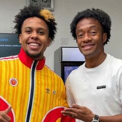 Juan Cuadrado deja ver el plan de entrenamiento de la Juventus