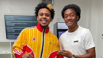 Juan Cuadrado deja ver el plan de entrenamiento de la Juventus