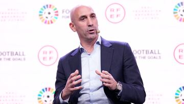 15/11/22 RUEDA DE PRENSA DE LA SELECCION ESPAÑOLA ESPAÑA EN LA CIUDAD DEL FUTBOL DE LAS ROZAS
LUIS RUBIALES