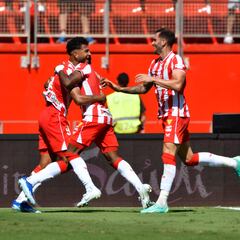 Almería 3 - Granada 3: resumen, goles y resultado