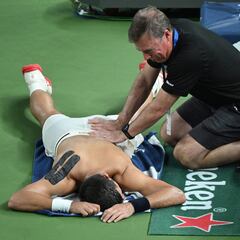 Djokovic, esquivo sobre su físico: “Siguiente pregunta”