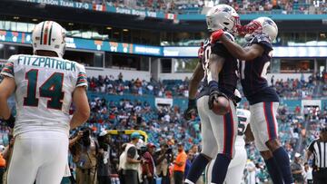New England visitó una de las aduanas que más se le complica en toda la NFL y aprovechó el mal paso de Miami para dar un golpe de autoridad.