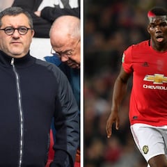 Raiola: "No amenacé a nadie del United con una pistola para que trajeran de vuelta a Pogba"