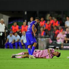 Compañero de Messi en Inter Miami se pierde el resto de la temporada