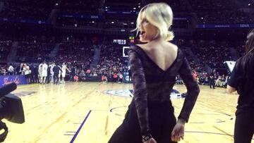 El Real Madrid-Oklahoma City Thunder tuvo una 'cheerleader' sorpresa