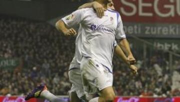 <b>GOLEADOR. </b>Íñigo López marcó el tanto del triunfo en San Mamés.