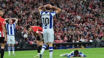24/11/24 PARTIDO PRIMERA DIVISION
ATHLETIC DE BILBAO - REAL SOCIEDAD
MARTIN ZUBIMENDI TRISTEZA