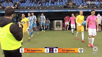 Resumen y gol del Deportivo vs CF Talavera de Primera RFEF
