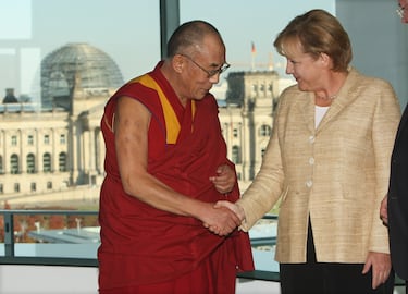 Angela Merkel, física y expolítica alemana​ que desempeñó las funciones de canciller de su país desde 2005 a 2021.