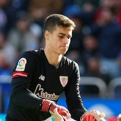 Kepa Arrizabalaga es duda ante el Real Madrid por un esguince