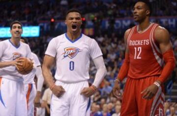 4. Russell Westbrook (Oklahoma City Thunder) - 26,540,100 (vía Hoopshype).