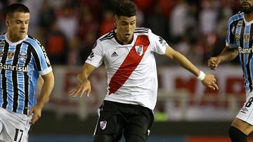 'TyC Sports' anuncia el fichaje de Palacios, de River, por el Madrid y su agente lo desmiente