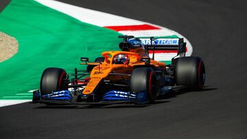 Carlos Sainz durante la clasificación en Mugello.