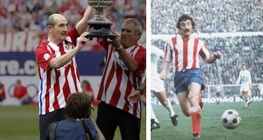 El antes y el después de los veteranos del Atleti