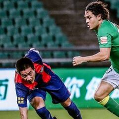 Juanfer Quintero brilla en China con esta jugada ante Qindao