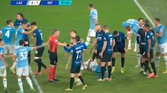 El polémico gol que desató un escándalo en el Lazio-Inter