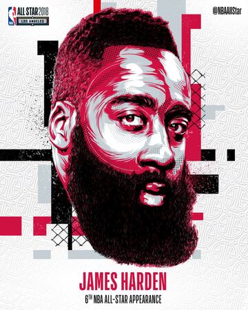 James Harden (Houston Rockets, 1.486.830). Sexto All Star Game. El base busca por fin su MVP tras quedarse dos temporadas a las puertas de lograrlo. Pero ahí no se queda el sueño del máximo anotador de la NBA (32,3): el anillo, junto a Chris Paul, es posi