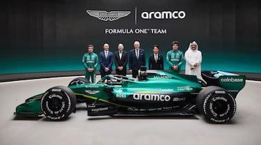 Así se presentó en Arabia Saudí el nuevo AMR26.