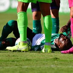 Preocupa el estado de la rodilla izquierda de Kitoko