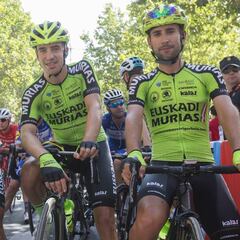 La triple lucha diaria del debutante Euskadi-Murias