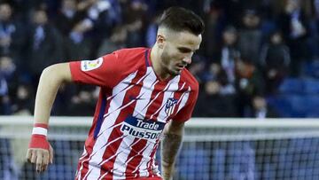 Saúl vio la quinta amarilla y no jugará ante el Getafe