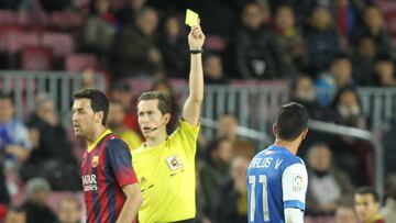 González González en el duelo entre Barcelona y Real Sociedad.