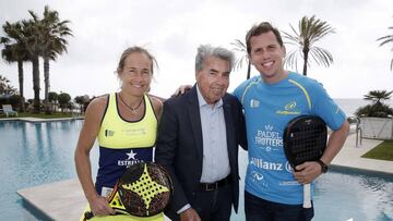 Santana apadrina el Master de Marbella, una cuna del pádel