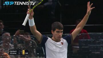 Alcaraz tira de orgullo para deshacerse de Herbert