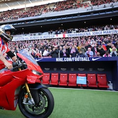 La emoción de Jorge Martín en el Metropolitano: “Me latía el corazón muy fuerte”