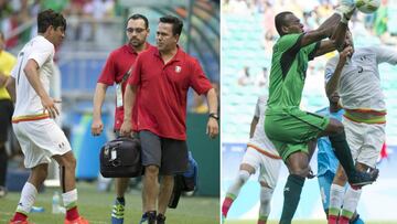 Pizarro y Oribe, fracturados, dicen adiós a Río 2016