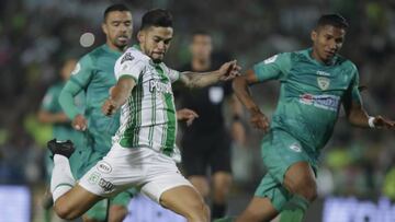 Andrés Andrade durante un partido con Nacional.