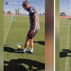 Ramos presume de calidad con esta maniobra y atentos a su celebración: ¿lo hará tras un gol?