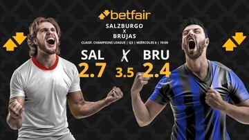 RB Salzburgo vs. Club Brujas: horario, dónde ver, pronósticos y cuadro