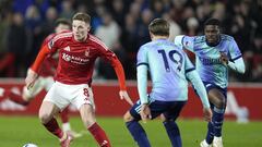 Resumen del Nottingham Forest vs Arsenal, jornada 27 de la Premier League 24-25
