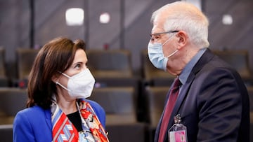 Margarita Robles: "Hoy es Ucrania, pero los riesgos de otros países limítrofes están ahí".
