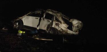 Volcó la camioneta en la que viajaba “El Pepo” y murieron dos amigos