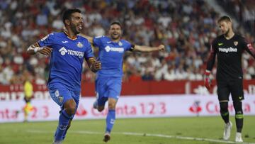 Los 2 goles con que el Getafe sorprendió en su visita a Sevilla