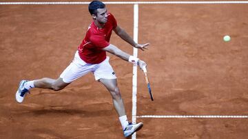 Djere sorprende a Lajovic y será el primer rival de Del Potro