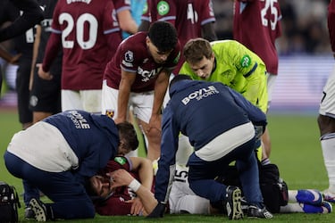 In pictures: Brutal Haaland hit downs defender as Man City held by West Ham