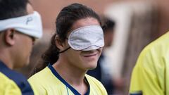 Madrid se prepara para el Mundial de fútbol para ciegos
