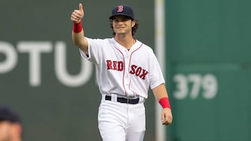 Andrew Benintendi se ha convertido en el máximo favorito para ser el mejor novato en la Liga Americana en 2017.