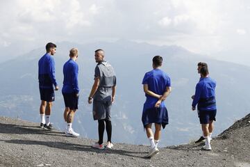 El Valencia continúa su preparación en Suiza